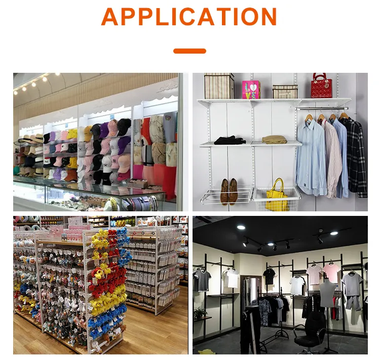 Usage Single Hole Slotted Tube Metal AA Column Upright Use Hanging Brackets