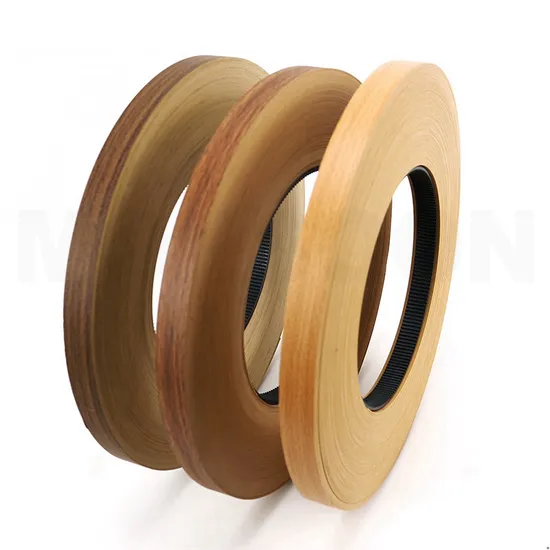 MDF Standard Wood Grain PVC Edge Banding Tape Strip Band Belt