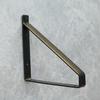 Ready Stock Wholesale Steel Metal Floating Corner Shelf Brackets