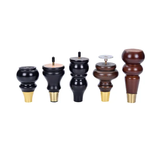 Good Load-Bearing Sofa Stylish and Stable Cabinet Hardware Solid Wood Furniture Leg
