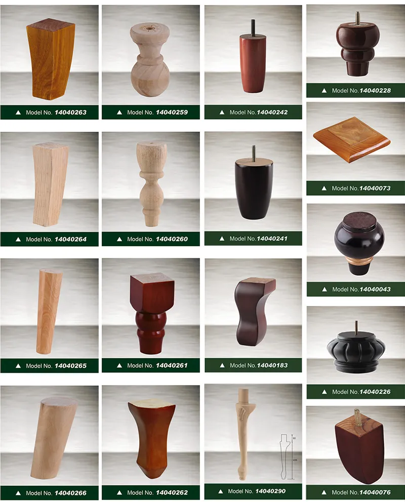 435mm Unfinished Carved Wood Furniture Cabinet Wooden Chairs Legs