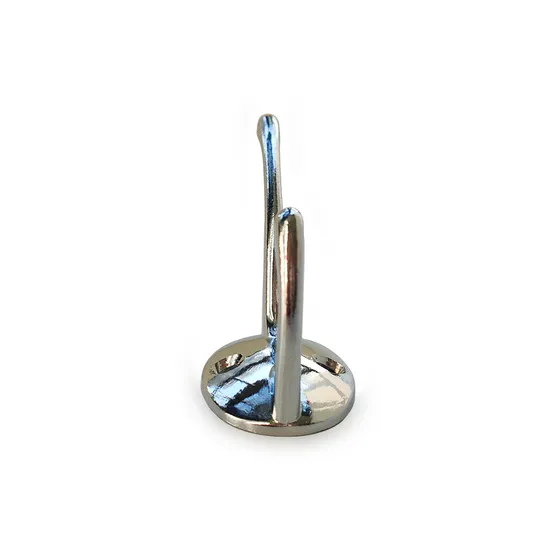 Iron Chrome Display for Clothes Hanging Metal Wall Hook