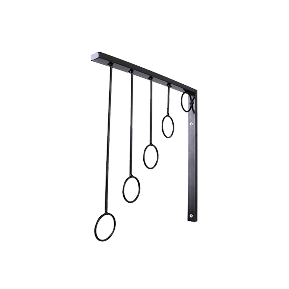 Heavy Duty Black Wall Hooks Store Display Wall Mounted Coat Rack