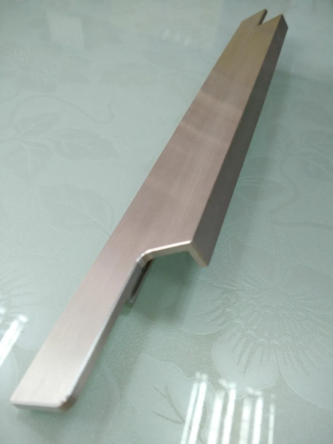 Furniture Edge Profile Handle Aluminum Kitchen Cabinet Wardrobe Door Finger Pull Handle