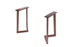 Black Walnut Rustic Style Table Desk Legs