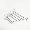 Grid Panel Metal Garment Chrome Display Hook Slatgrid Peg Hooks