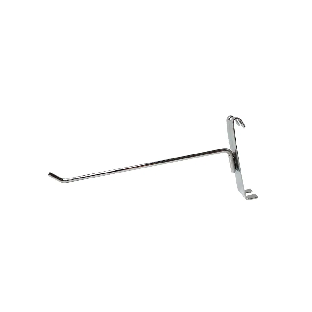 Chrome Plating Wholesale Retail Metal Mesh Wall Hanging Clothes Display Hook