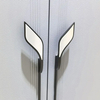 Zinc Alloy Leather Furniture Cabinet Handles New Design Wardrobe Door Pull Handle