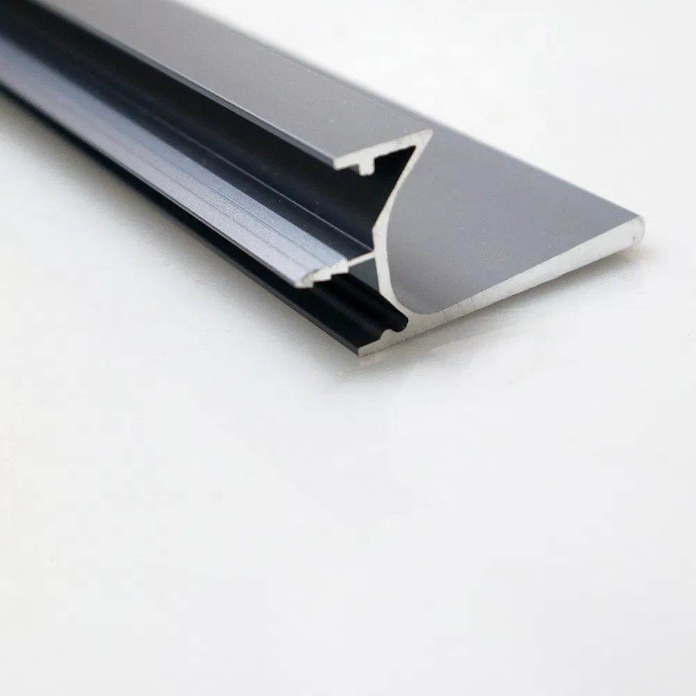 Aluminum Furniture Hidden Drawer Handle Kitchen Cabinet Wardrobe Invisible Handles