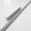 Furniture Hardware Aluminum Kitchen Cabinet Door Handle 64mm Silver Drawer Pull Handle