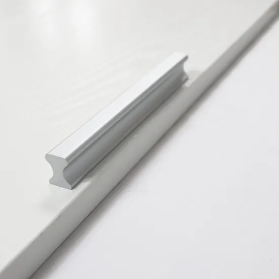 Furniture Hardware Aluminum Kitchen Cabinet Door Handle 64mm Silver Drawer Pull Handle