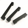 Black Matt Furniture Hardware Cabinet Square Pull 128mm & 160mm Drawer Handle