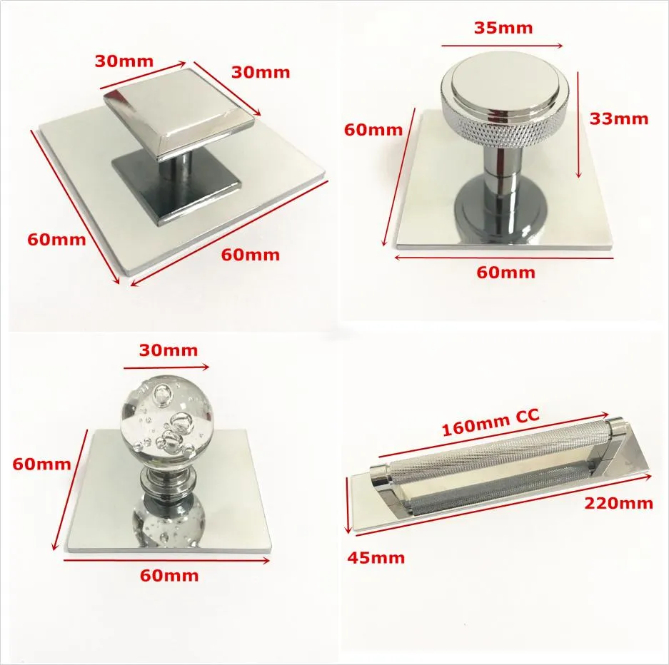 Brass Knurled Handle Solid Cupboard Cabinet Brass Pull Handle and Knobs