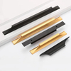 T-Shaped Furniture Door Wardrobe Handles Modern Simple Aluminum Alloy Cabinet Handles
