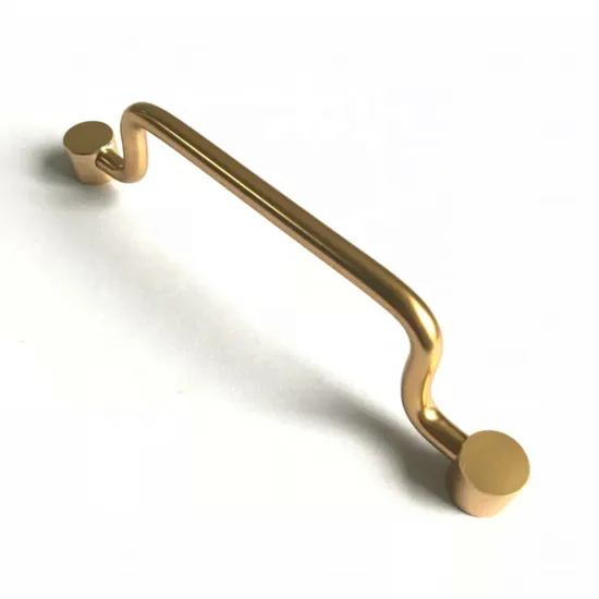 Gold Aluminum Alloy Modern Kitchen Hardware Cabinet Door Pull Handle