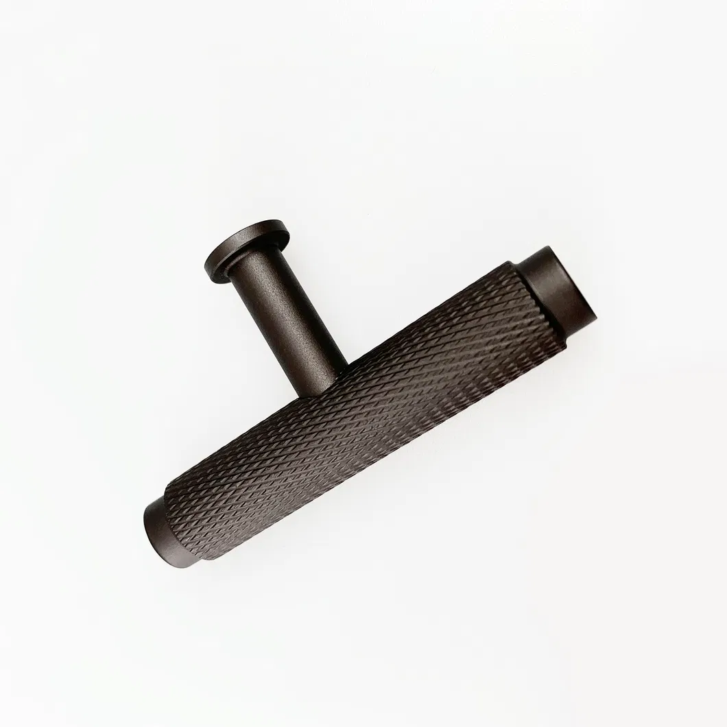 Aluminum Kitchen Cabinet Door Handle Furniture Hardware Drawer Pull Knurled Knobs