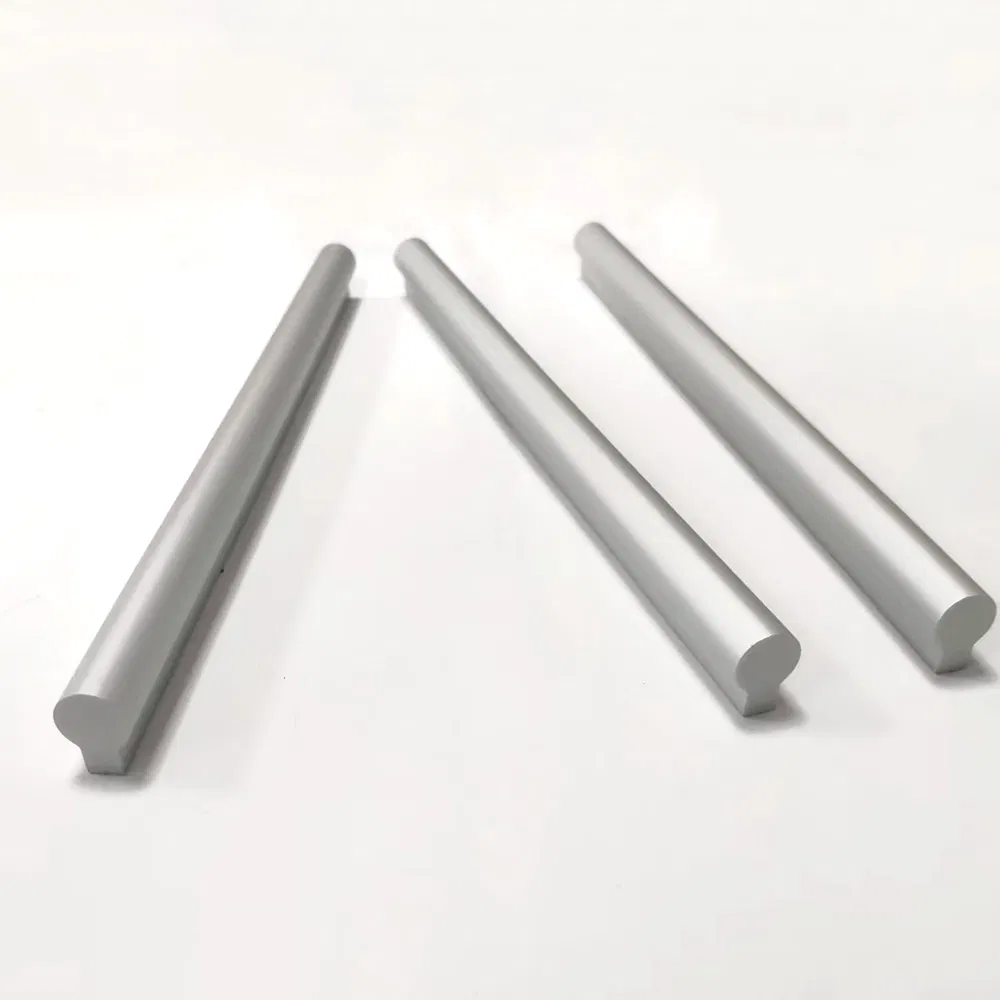 Bedroom Furniture Champagne Chrome Plated Drop Aluminum Furniture Cabinet Handle Pull