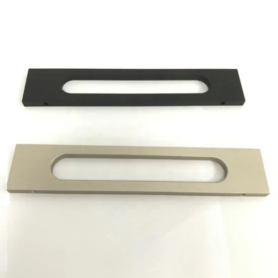 Bedroom Kitchen Cabinet Drawer Door Aluminum Profile CNC Pull Handle