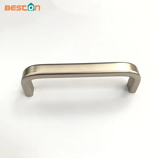 Aluminum Alloy Profile Furniture Kitchen Cabinet Drawer U Shape Curved Pull Handle