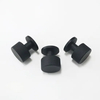 Furniture Cabinet Knobs Black Gold White Knurled Texture Drawer Pull Knob