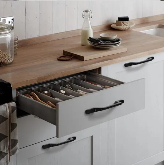 Factory Simple Style Aluminum Alloy Kitchen Furniture Cabinet Drawer Nightstand Handle