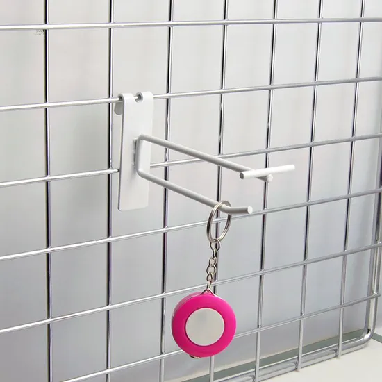 Supermarket Wire Mesh Display Hook for Shelf Storage Hooks with Price Tag