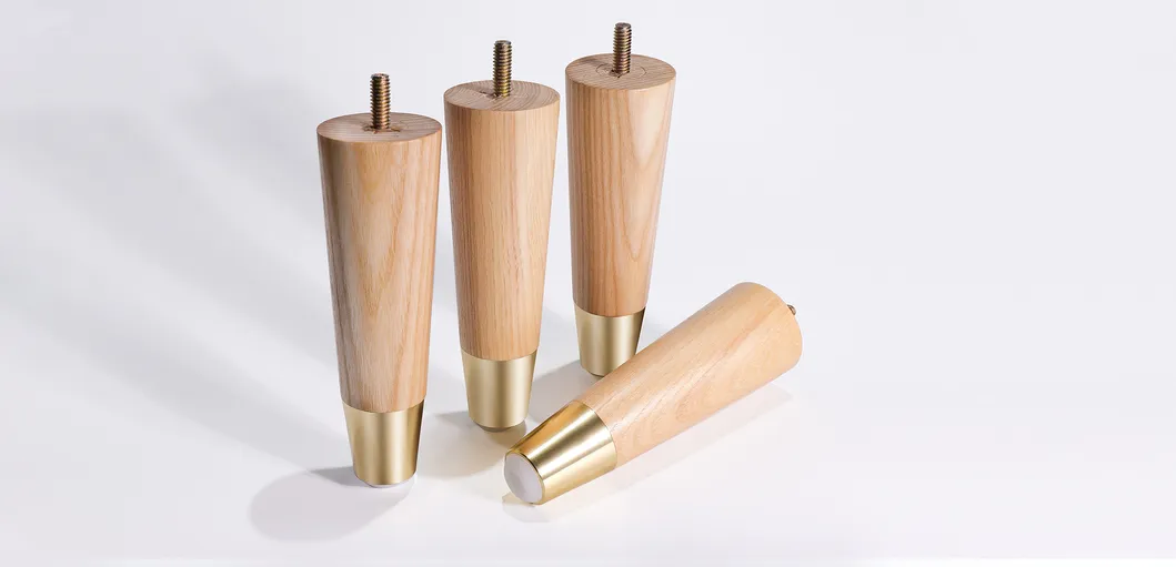 Sofa Cabinet Feet Solid Wood Bed Furniture Accessories Legs