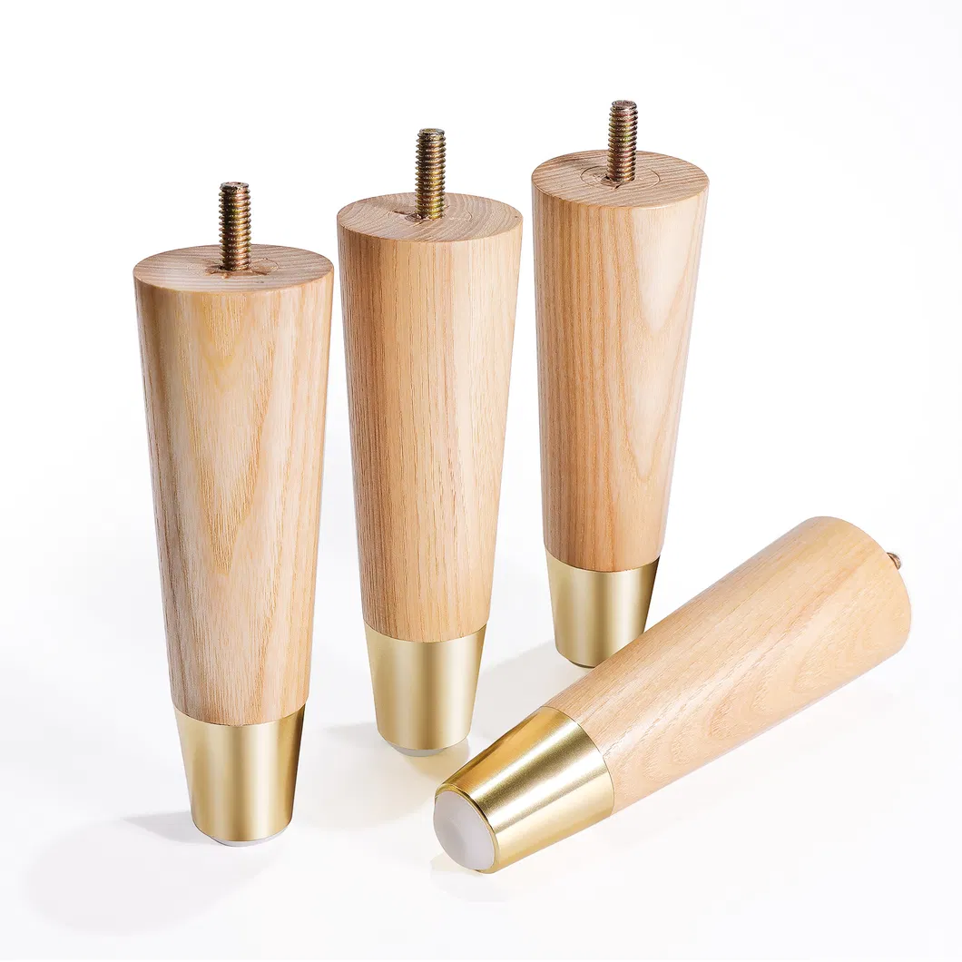 Sofa Cabinet Feet Solid Wood Bed Furniture Accessories Legs