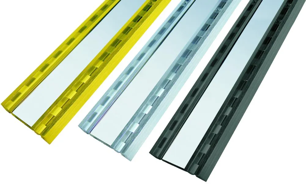 Supermarket AA Column Chrome Metal Display Column