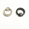 Furniture Black Matt Chrome Plated Pull Ring Knob Handle Chair Ring Pull