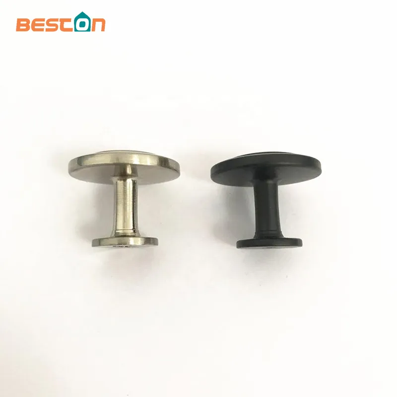Zinc Alloy Small Pull Handle Brush Satin Nickel Drawer Cabinet Knob