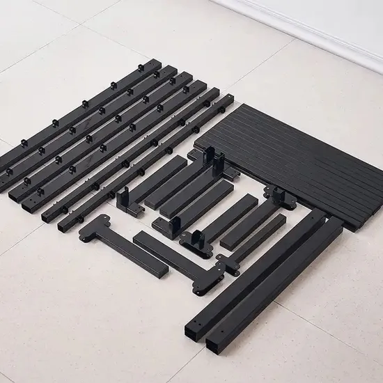 Easy Assembled Space Saving Smart Furniture Full Size Metal Bed Frame