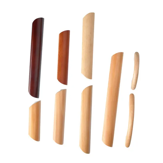 Wood Solid Furniture Pulls Handles Painted Smoothly Cupboard Closet Drawer Wooden Handle