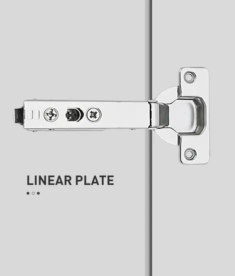 Concealed Liner Plate Cabinet Hydraulic Clip on Soft Close 3D Hinge