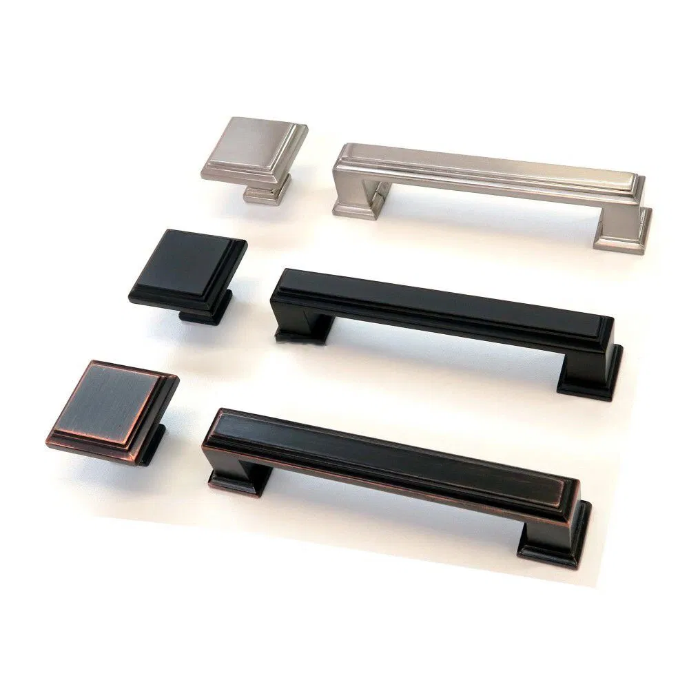Wholesale Kitchen Cabinet Pull Handle Zinc Brush USA Pull