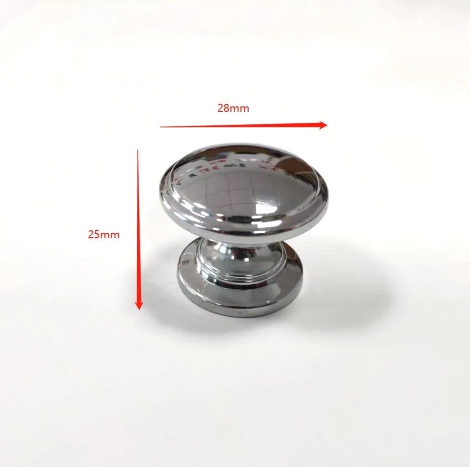 Zinc Alloy Furniture Handle Knobs Kitchen Drawer Cabinet Hardware Pull Knobs