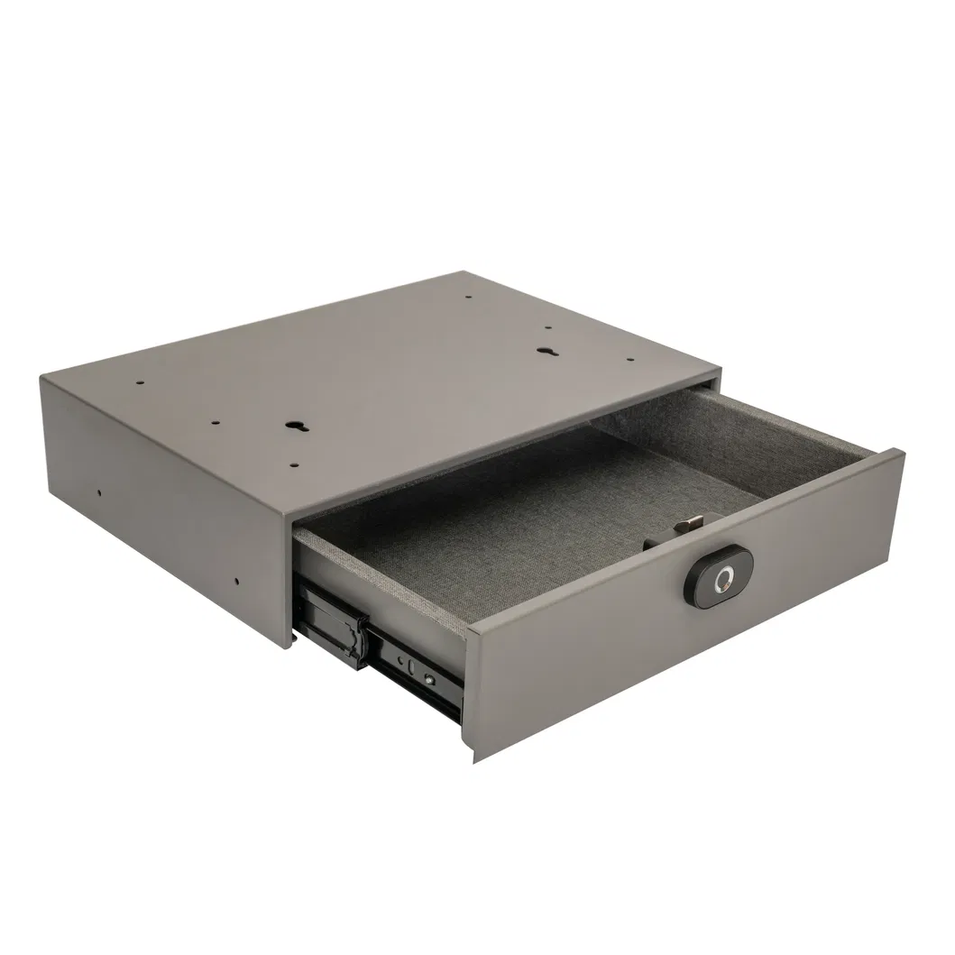 Fingerprint Lock Jewelry Drawer Safe Slide out Hidden Hotel Finance Drawer Safes