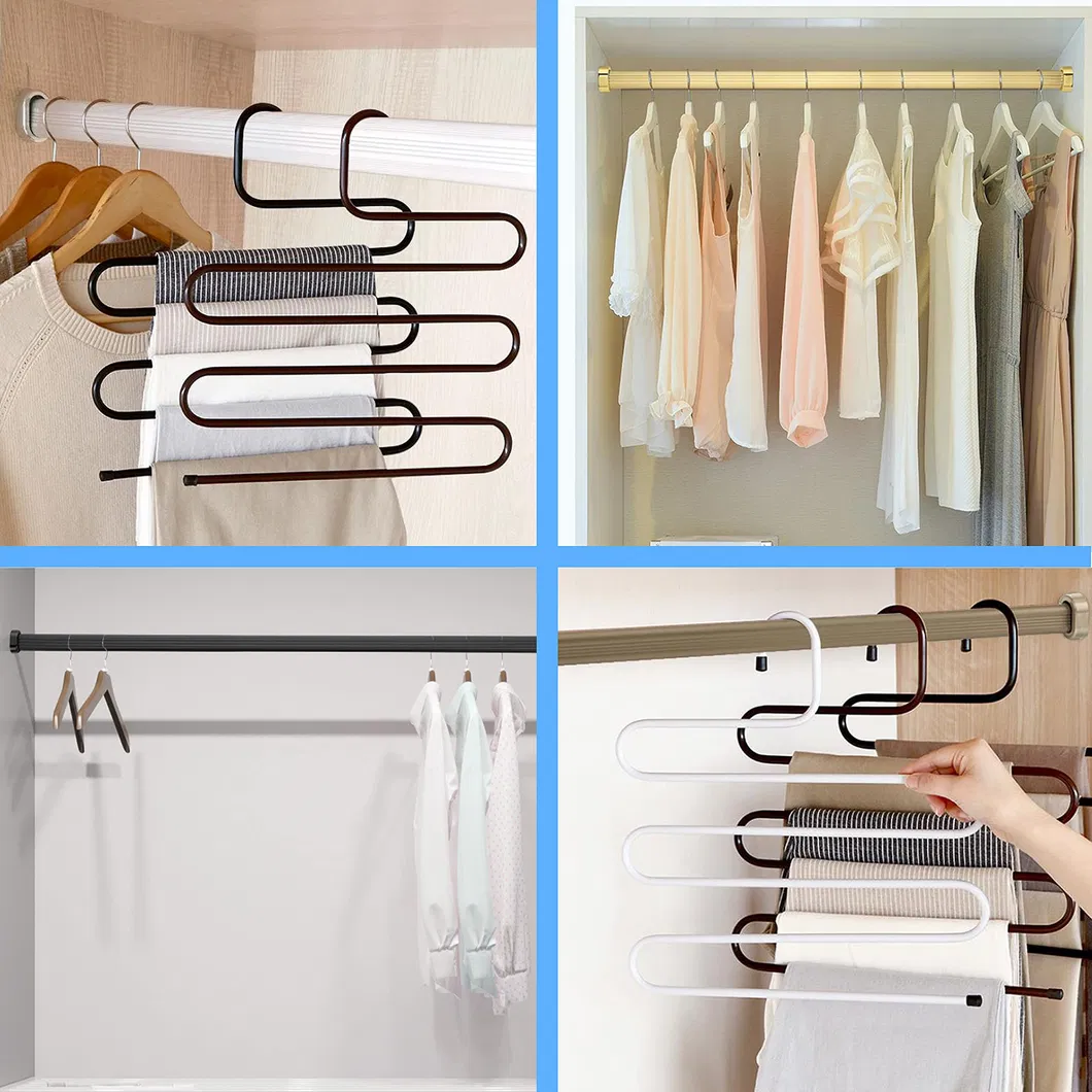 Aluminium Alloy Wardrobe Rod Clothes Hanging Oval Closet Rod