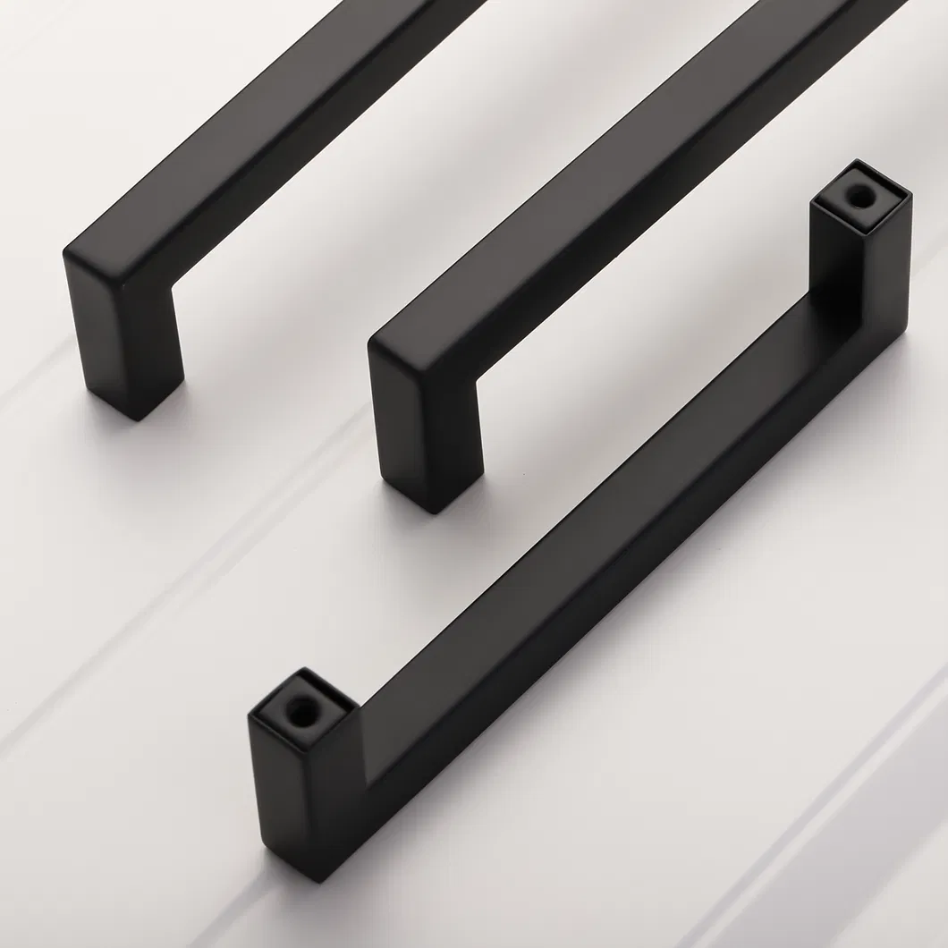 3-15inch Stainless Steel Cabinet Handles Square Furniture Kitchen Handle