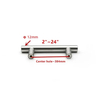 12mm Diameter Stainless Steel T Bar Furniture and Kitchen Cabinet Cupboard Handle