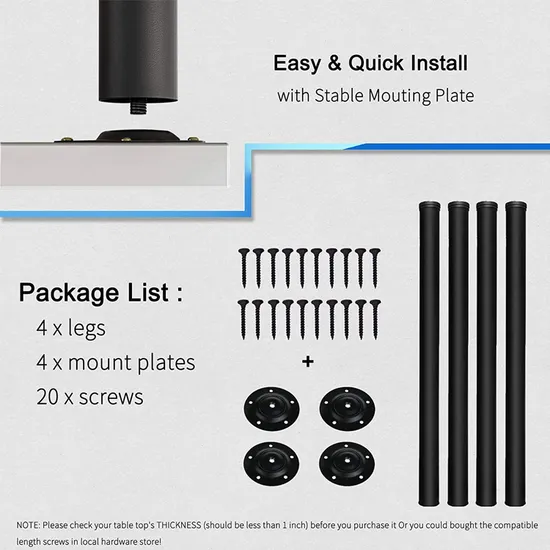 Wholesale Furniture Coffee Dining Table Legs