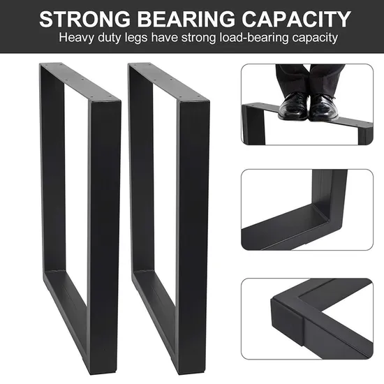 New U-Shape Coffee Table Legs