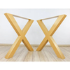 Furniture Office Dining Desk X Shape Steel Coffee Dining Metal Table Legs