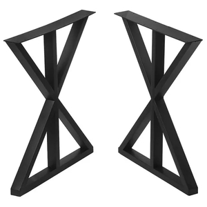 Manufacturer Modern U-Shape Golden Metal Dining Table Legs