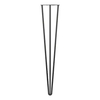 Brushed Stainless Steel Furniture Coffee Dining Table Hairpin Legs