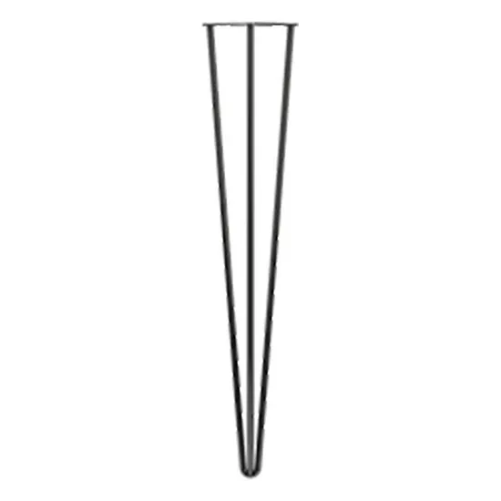 Brushed Stainless Steel Furniture Coffee Dining Table Hairpin Legs