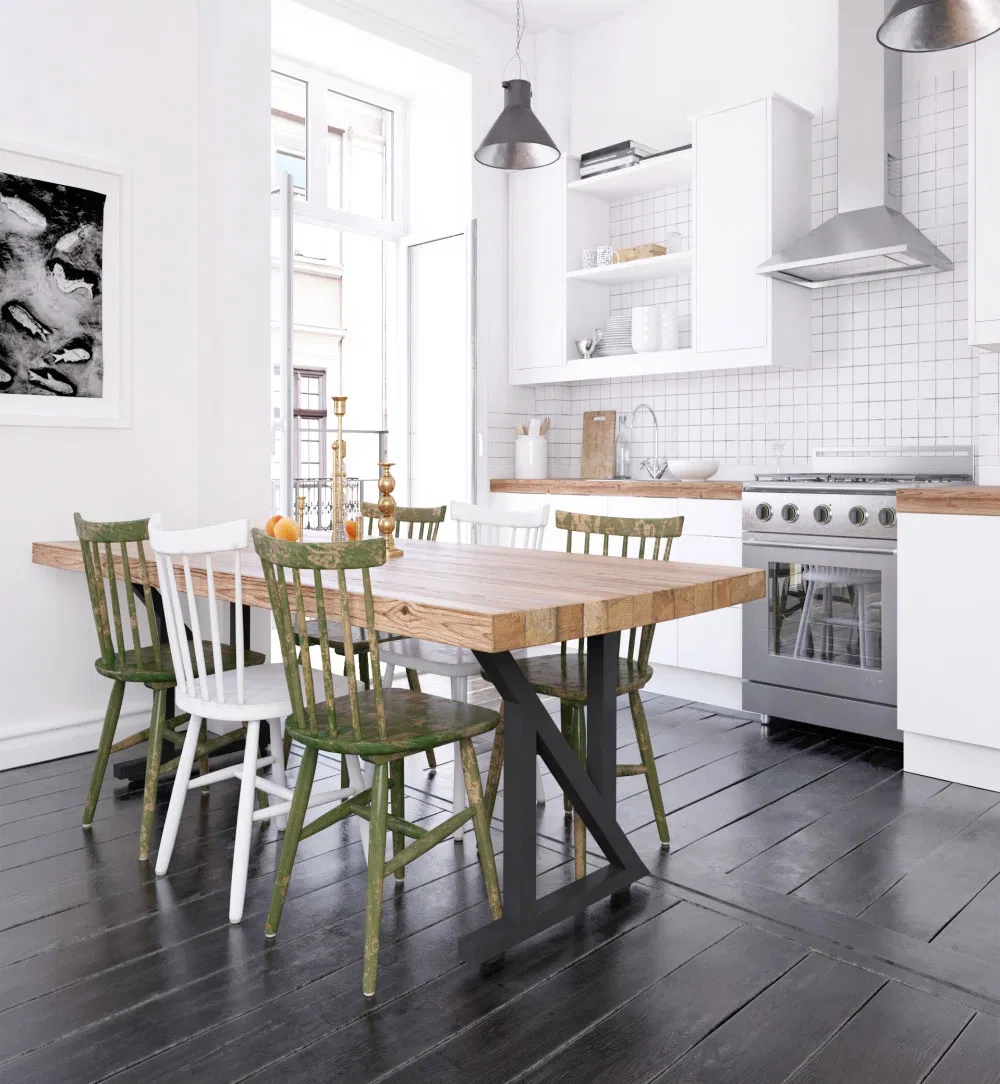 Modern Style Iron Big Table Holder Living Room Table Legs