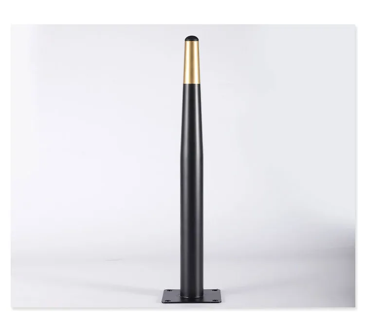 Tapered Chair Gold Iron Brass Steel Furniture Metal Coffee Table Legs