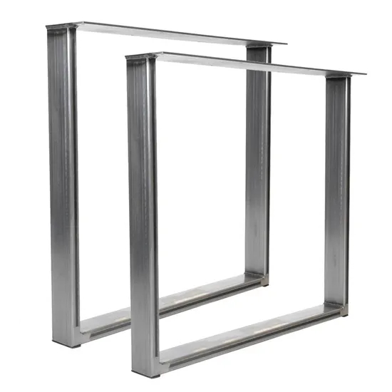Heavy Duty Furniture Feet Frame Stainless Steel Dining Table Legs