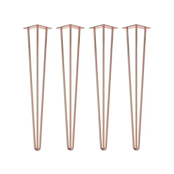 Modern Style Furniture Table Legs Vanity Legs Bent Metal